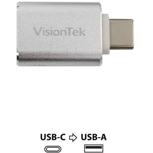 VisionTek USB-C to USB-A (M/F) Adapter (901223) - Picture 3 of 9
