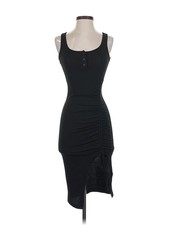 Cider Women Black Cocktail Dress XXS