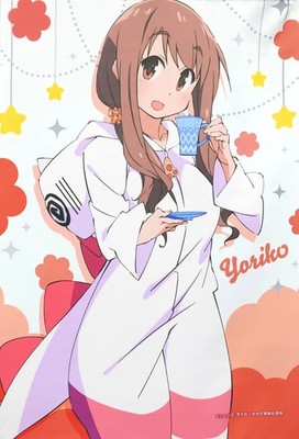 Tapestry Yoriko Matsumoto newly drawn B2 tapestry ''Yuyushiki''