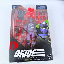 GI Joe Classified Series Cobra Techno-Viper Action Figure Hasbro F9434 Purple
