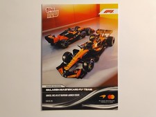 2026 Topps Now McLaren Mastercard F1 Team (Card #9) MCL40 Unveil