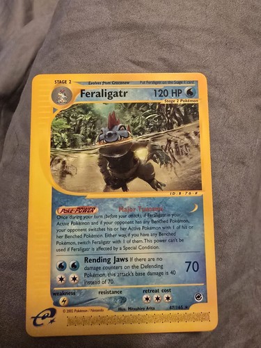 Pokemon Card - Feraligatr Expedition Base Set 47/165 Rare