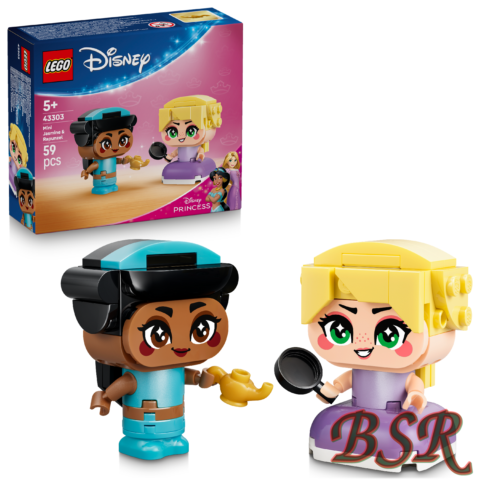 LEGO® Disney Princess 43303 Die Mini-Prinzessinnen Jasmin und Rapunzel - Image 3