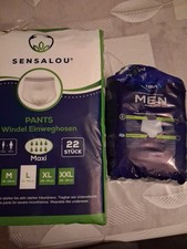 22 sensalou inkontinenz windeln erwachsene Unisex, Inkl. 7 Tena Man Active Fit
