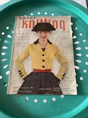 Smart Knitting & Needlepoint Magazine 11th Edition 1953 Complete