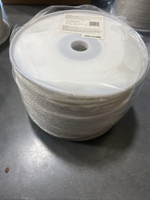 Wellington G1016S1000S White Nylon Solid Braid Rope 1000 ft. x 1/4 in.