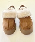 UGG SUEDE CHESTNUT FUNKETTE PLATFORM SLIDE SLIPPER SANDALS, WOMEN US 8/ EUR 39 — photo 5