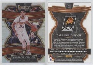 2019-20 Panini Select Concourse Silver Prizm Cameron Johnson #8 Rookie RC