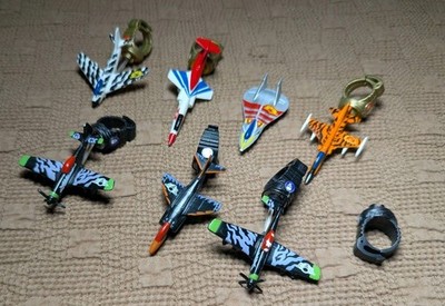 Matchbox Ring Raiders 1988 Planes 7 Piece Lot Intact Propellers