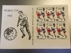 GB STAMPS FIRST DAY COVER 1966 WORLD CUP ENGLAND WINNERS UNUSED BLOCK No 2
