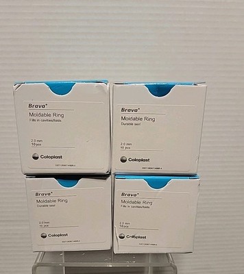 Coloplast #120307 Brava Moldable Rings Size / 2.0mm THIN [Sealed] - 38 Rings