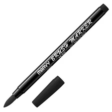 Marvy Uchida 1500 Brush Markers Black