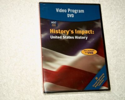 Holt United States History His - DVD Audio - GOOD