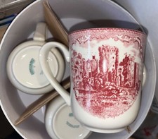 NEW OLD BRITAIN CASTLES FOUR MUGS IN ORIGINAL...