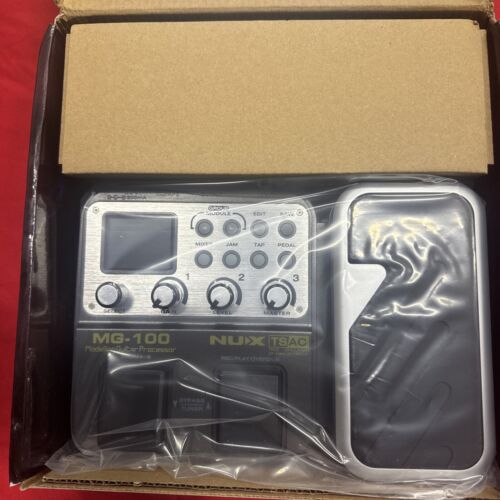 NUX All In One Multi Guitar Effects Pedal Processor MG-100 NEW Quick ship! - Picture 2 of 10