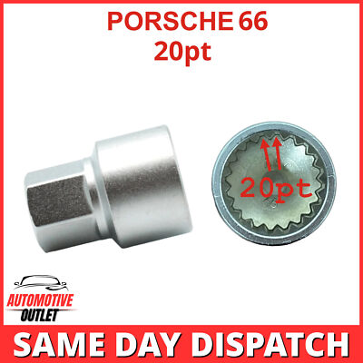 SECURITY MASTER 66 LWNK 20 SPLINE KEY FOR PORSCHE, UK 24 TRACKED