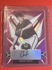 2022 Leaf Valiant Pink Refractor  Andrew Painter RC AUTO 16/25