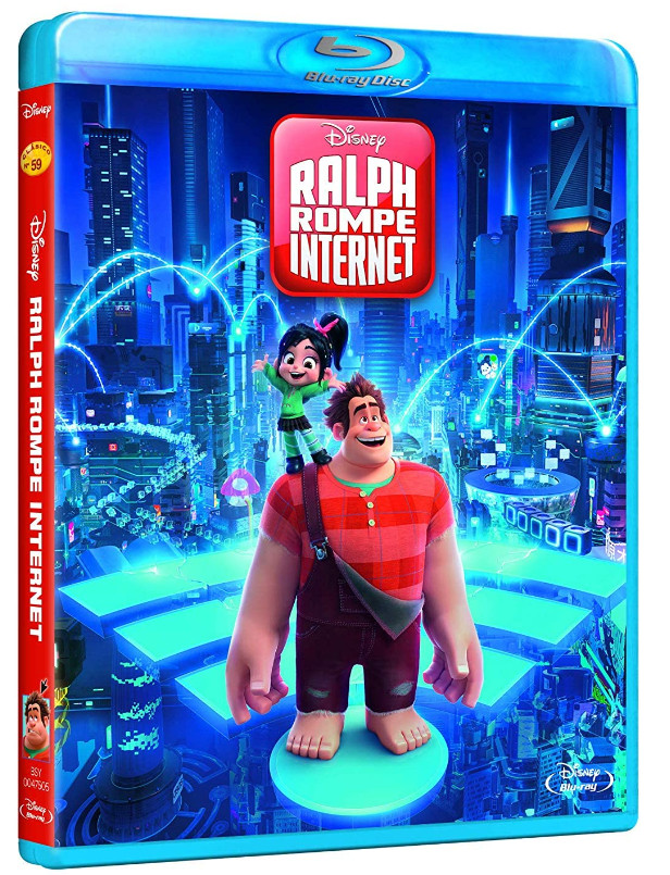 RALPH ROMPE INTERNET (2ª Mano) Blu Ray Región A-B-C - L-46