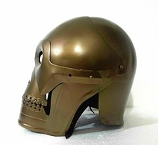 Scudo Ghost Rider casco integrale teschio mostro morte visiera ribaltabile replica