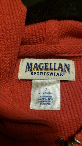 Magellan Women's Waffle Full Zip Hoodie Sz S - Picture 3 of 4