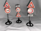 Playmobil vintage road signs 3756 construction site works