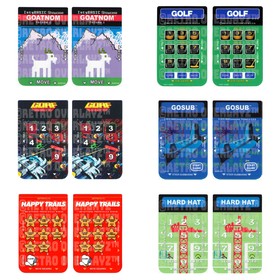 Intellivision SPRINT, ORIGINAL & FLASHBACK Repro Overlays, 2 for 1, 330 designs