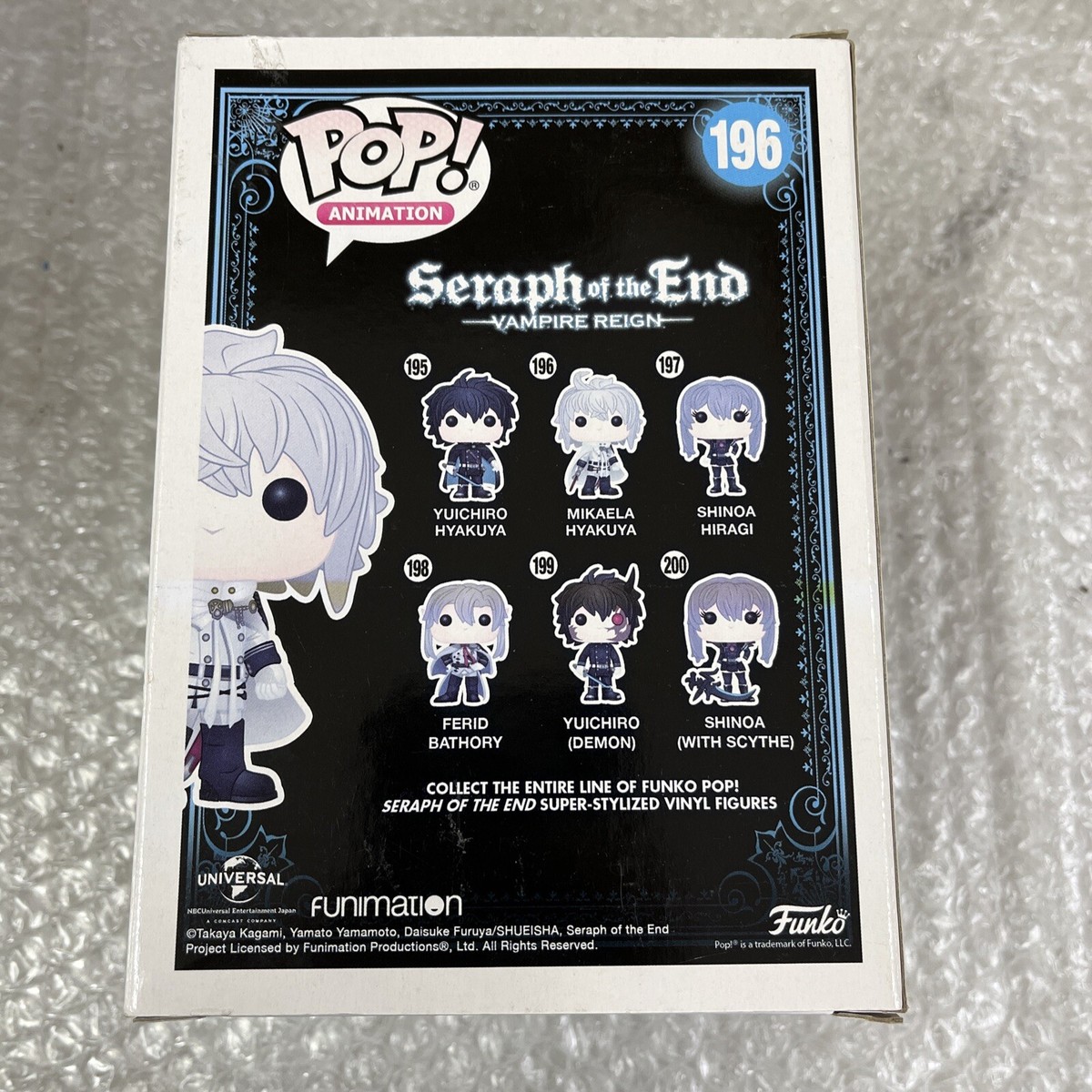 Funko POP! Animation #196 Seraph of the End Vampire Reign