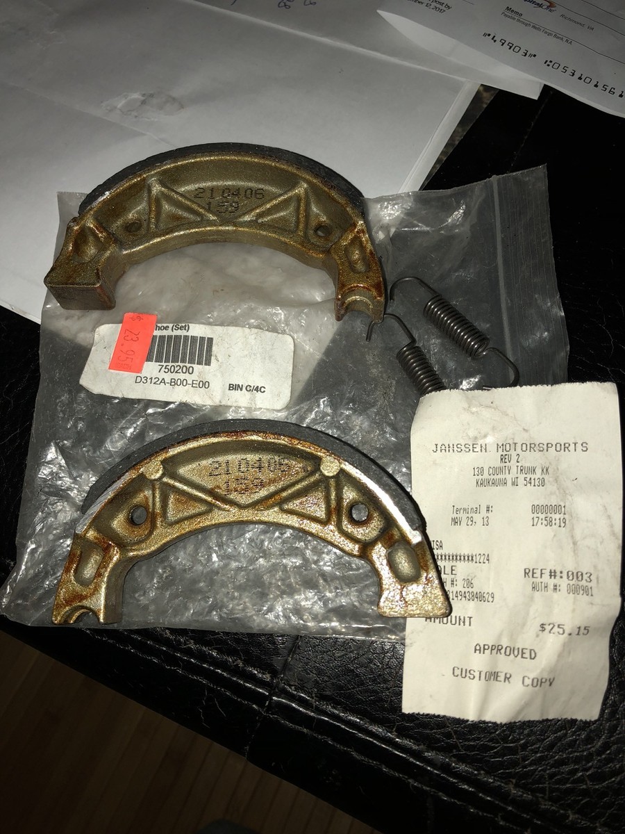 ぷろ 50CC RUCKUS,GY6,ZUMA,BEAMER ATV BRAKE PAD SET 750200 D312A-B00-E00