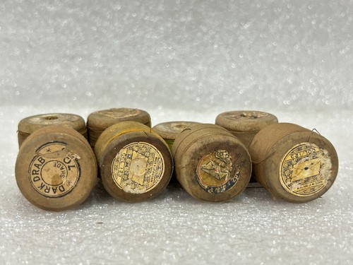 Vintage J. &.p. Manteaux 200 Yds. 40. 183 Met Fil Bobine Mix Compagnie Lot De 8 - Photo 7 sur 10