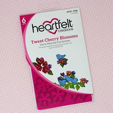 Lot Set Heartfelt Creations Dies Stamps Cherry Blossom Retreat Collection