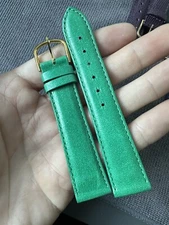 Vintage Watch Strap 19 mm  Leather  Top Quality V58