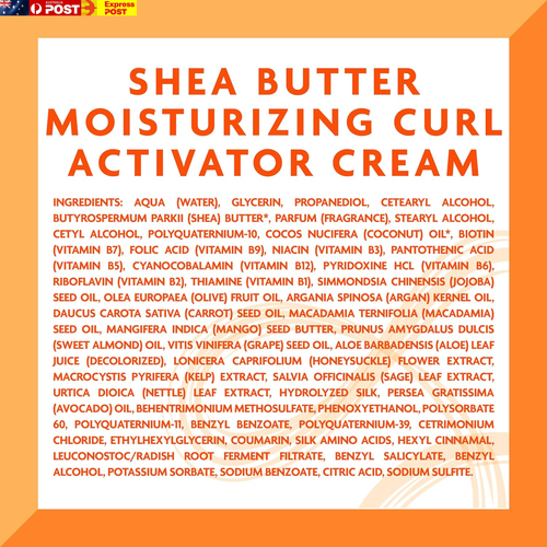 Moisturizing Curl Activator Cream with Shea Butter for Natural Hair, 12 Fl Oz - Picture 10 of 11