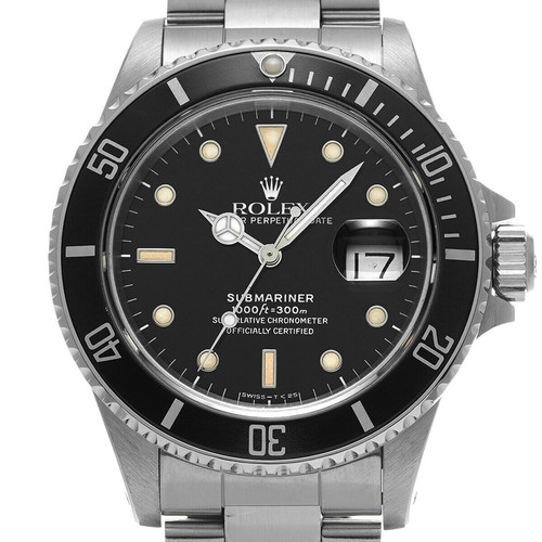 ROLEX Submariner Date 168000 R number (manufactured around 1987) G0423
