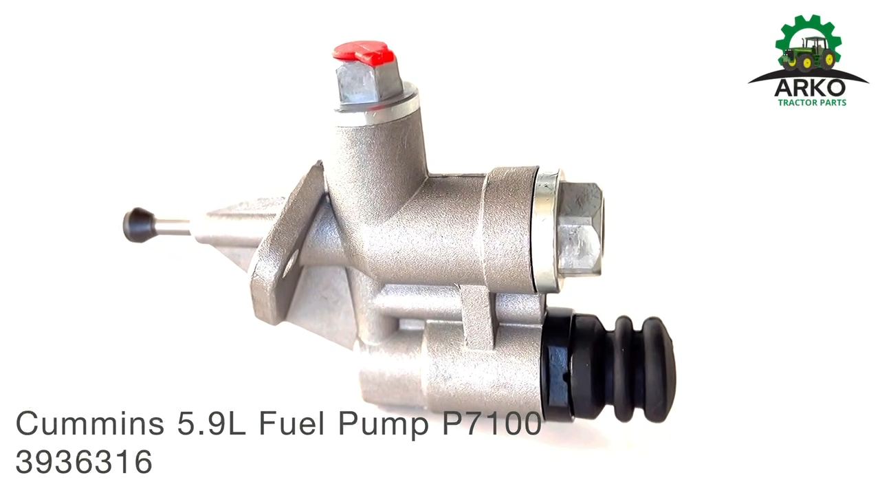 Cummins 4988747 Fuel Lift Pump 12V – For 94-98 Dodge 5.9 P7100 – Replaces 3936316