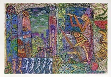 Seung-Chul Lee, Love Song, Screenprint, signed, numbered, and dated in pencil