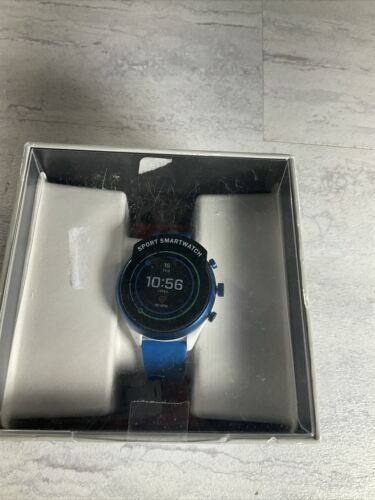 Silicone Touchscreen Smartwatch Blue 