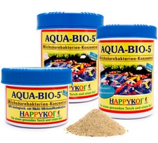 AQUA-BIO-5® Milchsäurebakterien Koi Teich Bakterien Pulver Konzentrat 1500 ml
