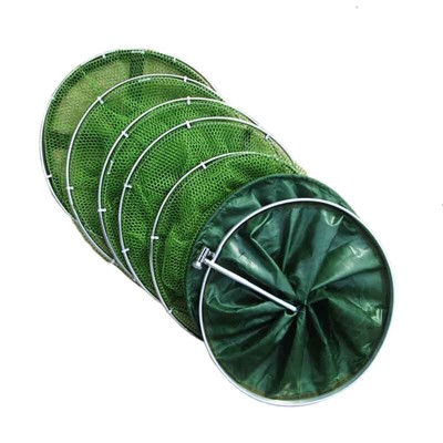 1.5m/1.7m/2m/2.5m/3m Fishing Net Bag Double Circle Fishing Nets Traps Fishing