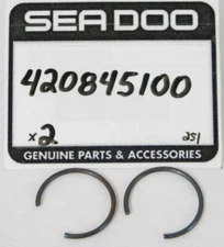 2 NEW Sea-Doo GS GSX GTI GTX 3D SPX GTS OEM GSX #20 Piston Circlip OEM 420845100