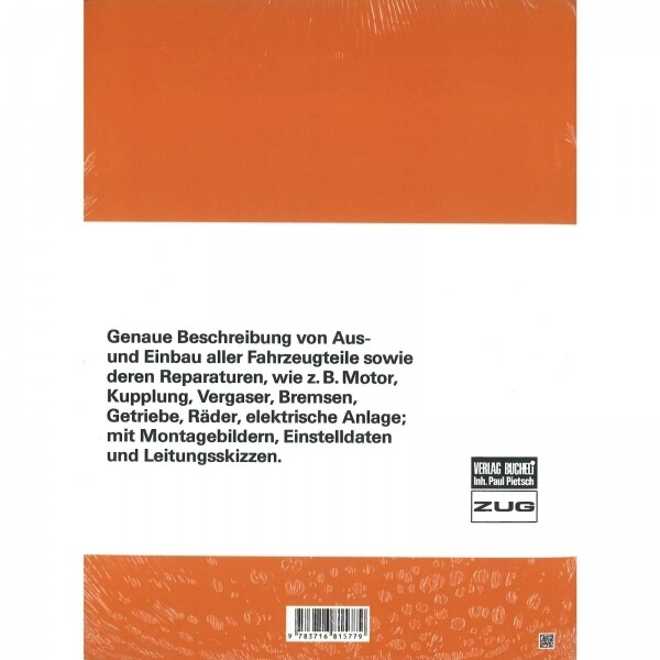 Thumbnail - Honda Cb 650 Z/a/ca (1978-1985) Reparaturanleitung Bucheli Verlag