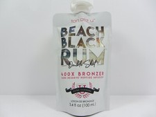 BEACH BLACK RUM ADVANCED 400X BRONZER 3.4 OZ TANNING LOTION