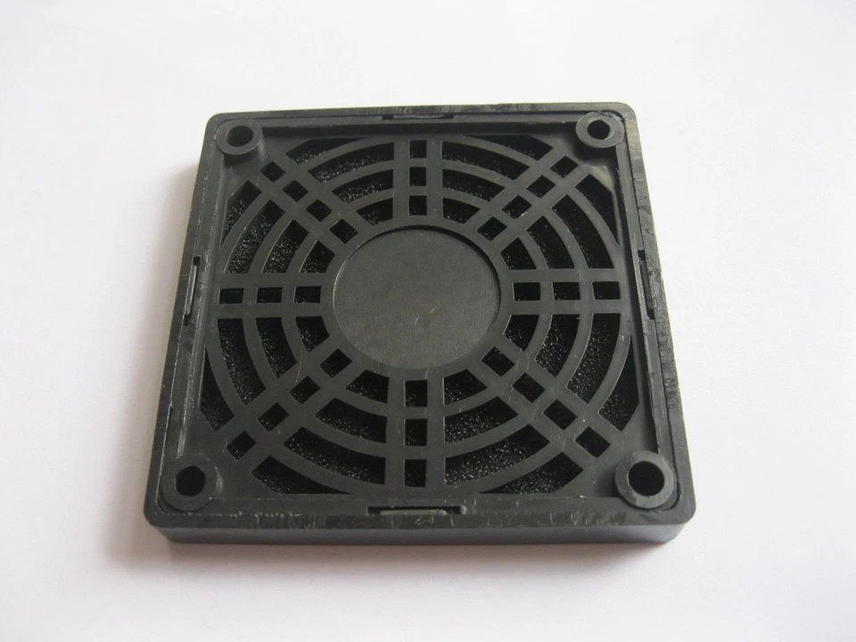 20 pcs Dustproof Dust Filter Used For DC Fan 70x70mm 70mm 7cm Black New  - Image 3 of 3