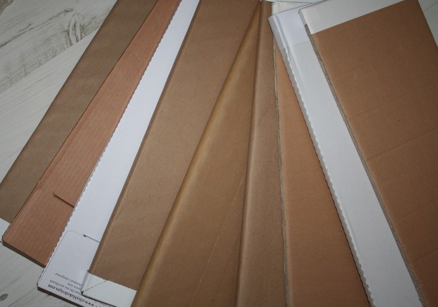 Cardboard Fabric Bolts Fabric Storage x 5 eBay