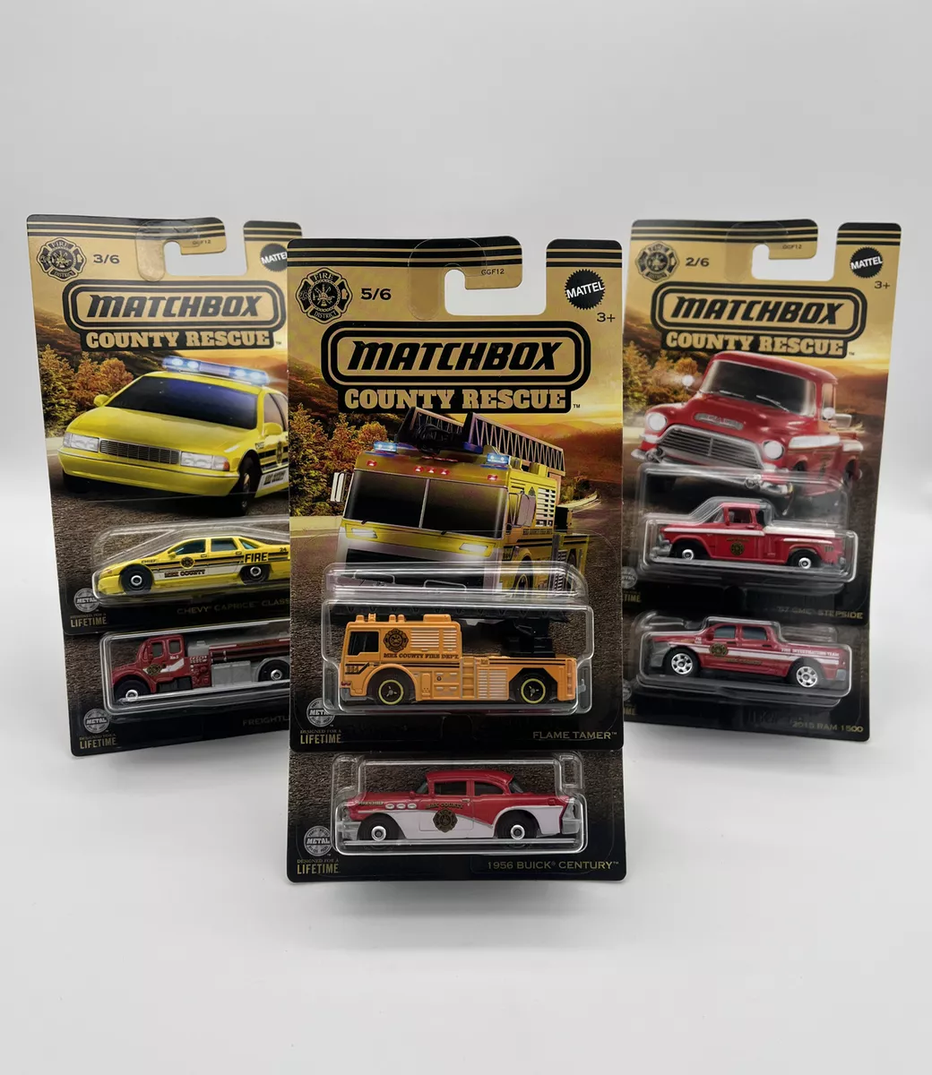 Matchbox rescue cars deals