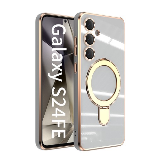 MagSafe anillo magnético soporte funda protectora para Samsung Galaxy S25 S24 FE Ultra Plus - Imagen 14 de 44