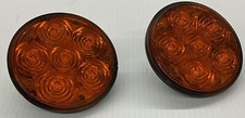 Light Bar Beacon Strobe Amber Lights SET OF 2 New