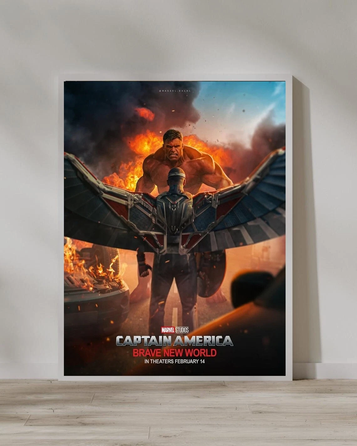 Captain America Brave New World 2025 Poster