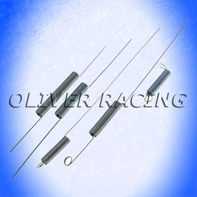 Agatige Vergaser Drosselklappen Rückholfedern 2 Stück - Chromstahl 3,5x0,4 Zoll Universal