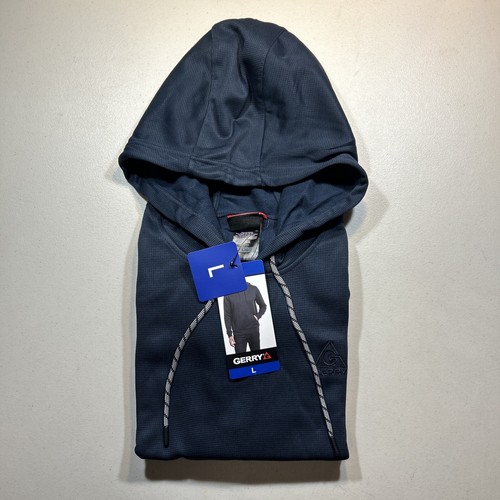 Gerry Men’s Performance Hoodie Kangaroo Pocket Adjustable Drawcord | NWT Size L - Picture 6 of 8