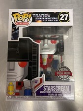 Mint! Funko Pop Transformers Starscream Target Exclusive Special Edition Sticker